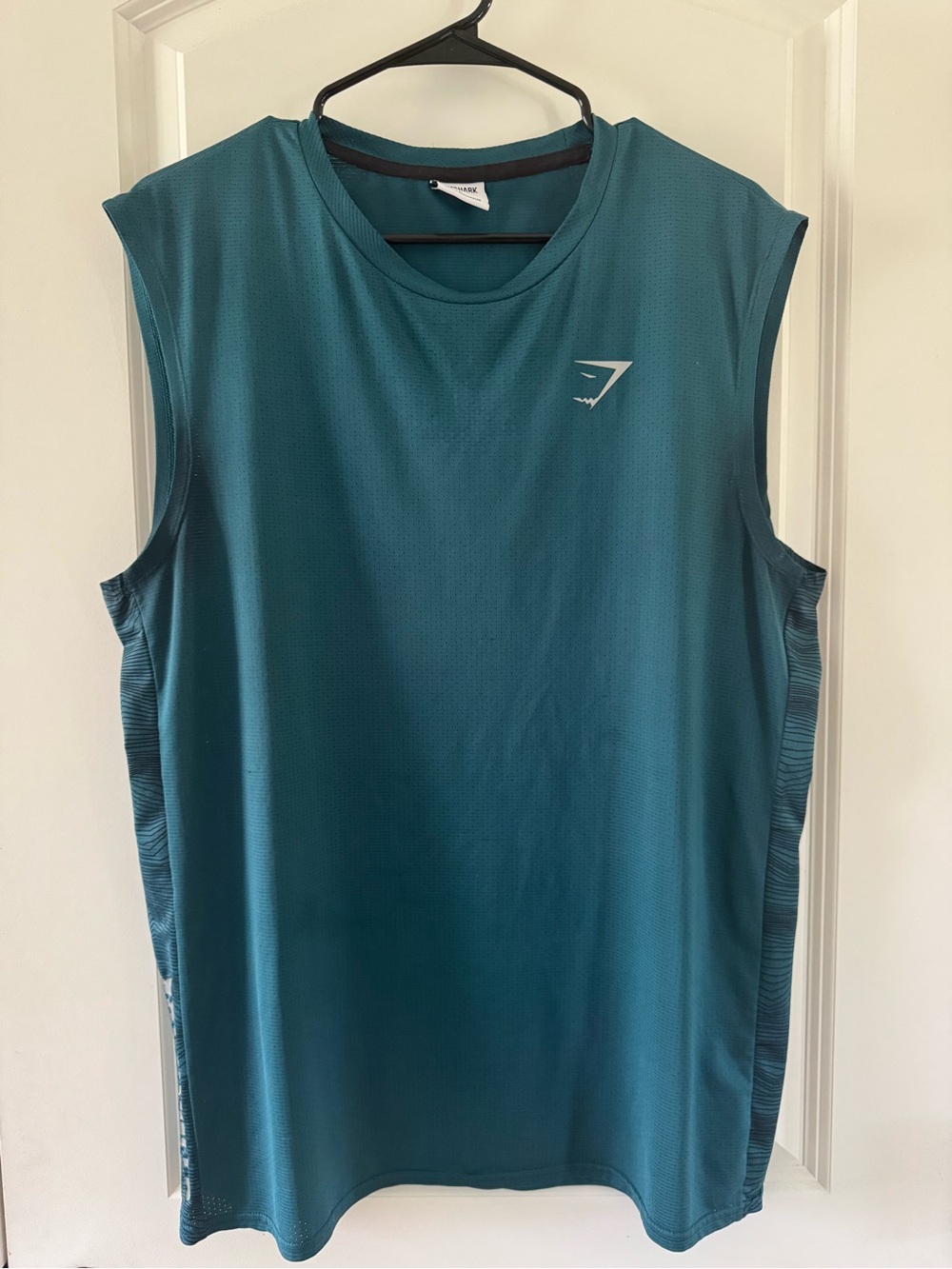 Gymshark Men’s Teal Sleeveless Workout Tank